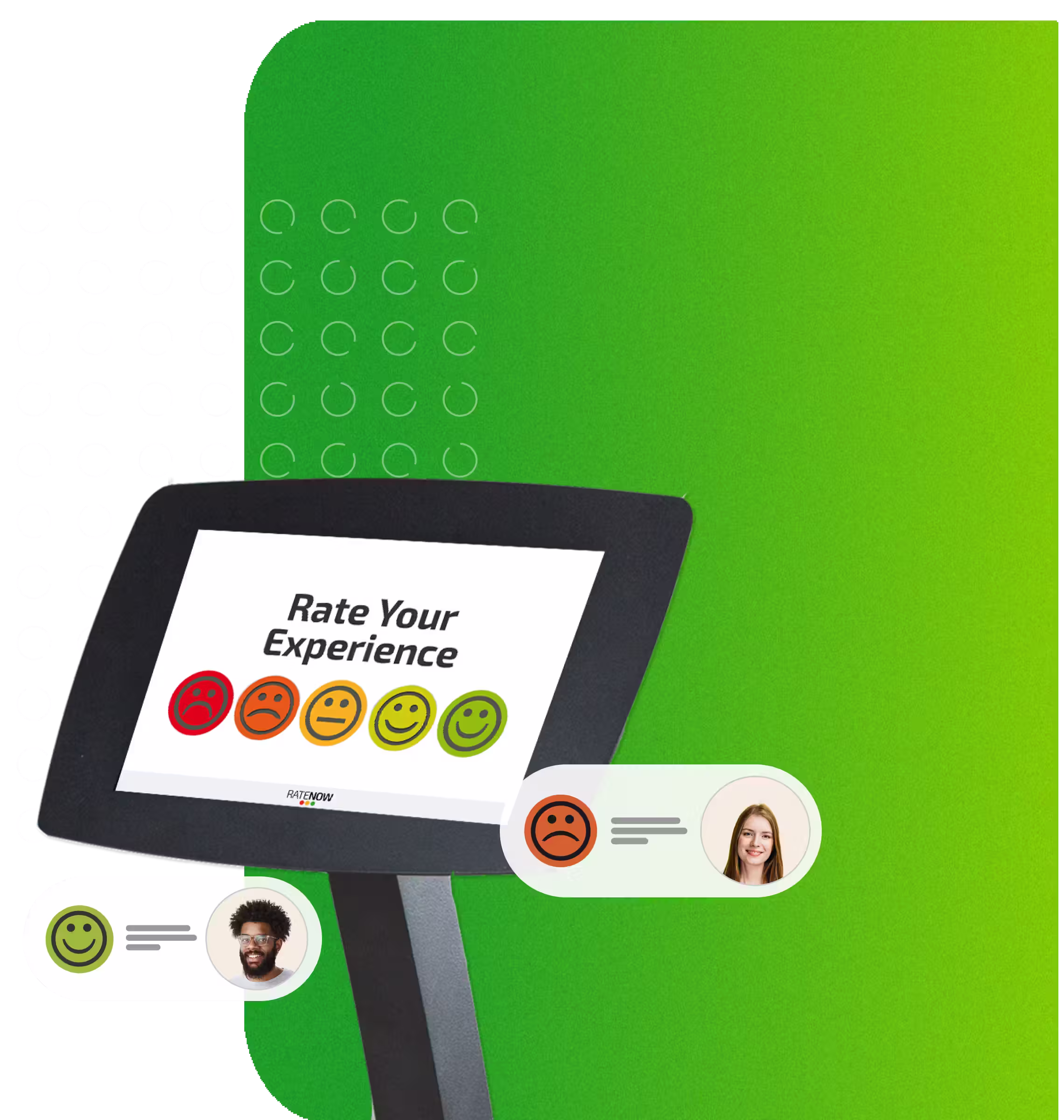 Borne de Satisfaccion Tablette